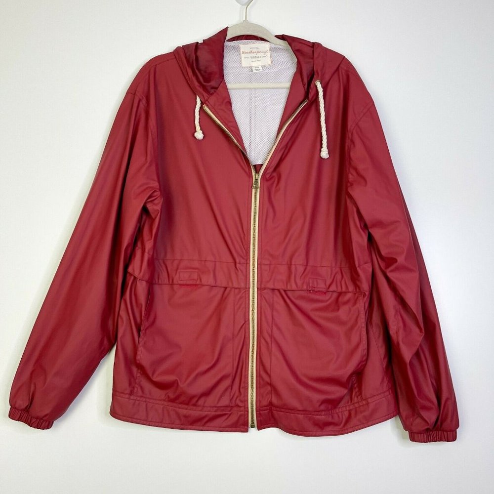 Weatherproof Vintage Mens Winbreaker Hooded Jacket - Picture 1 of 8